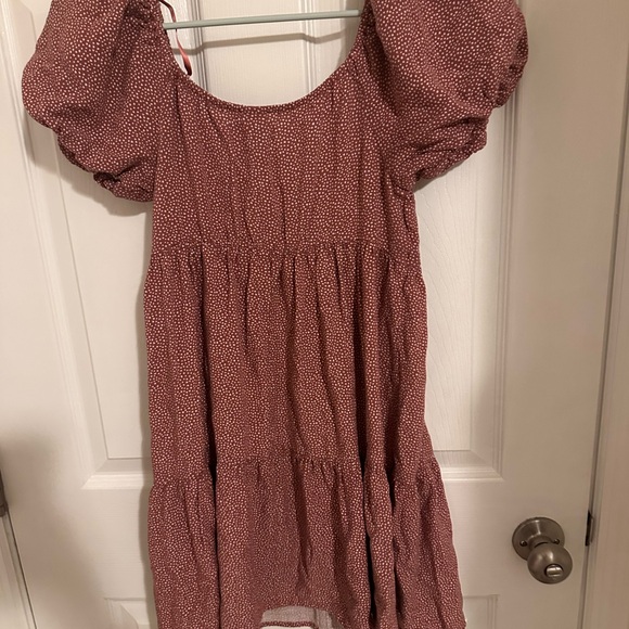 Wild Fable Maroon Button-Up Top - Picture 5 of 5